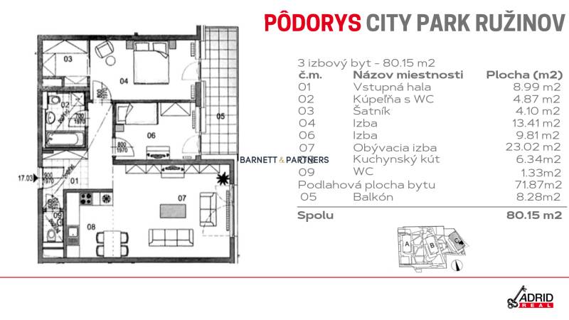 ADRID REAL АРЕНДА - CITYPARK (C17): ЭЛЕГАНТНОСТЬ И НЕОТРАЗИМОСТЬ