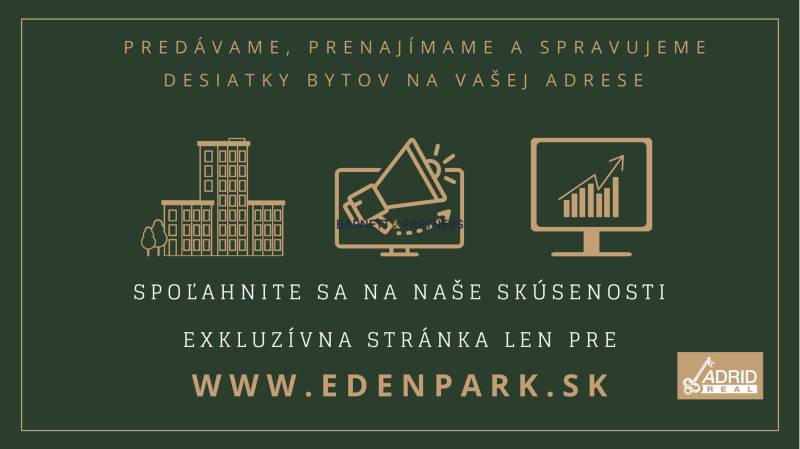 EDEN PARK ПРОЕКТ/В АРЕНДУ