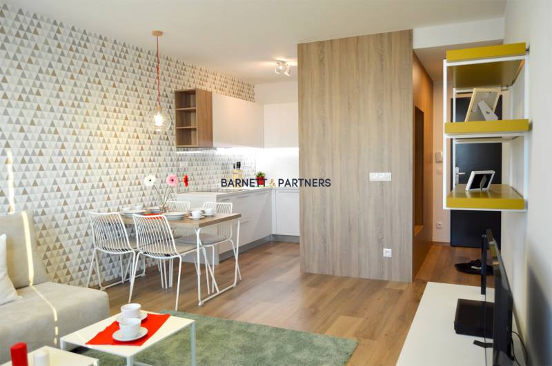 NEW BUILDING BYTY FUXOVA (F1) | DESIGN TWO-ROOM APARTMENT FOR RENT