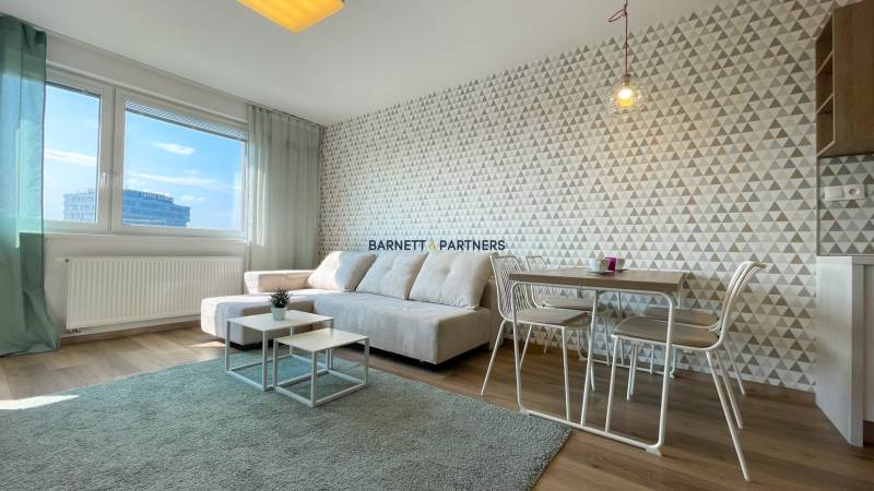 NEW BUILDING BYTY FUXOVA (F1) | DESIGN TWO-ROOM APARTMENT FOR RENT