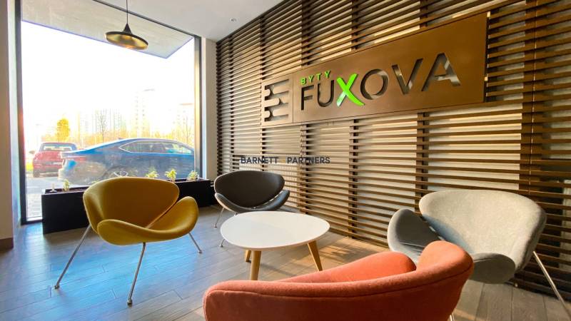 NEW BUILDING BYTY FUXOVA (F2) | DESIGN TWO-ROOM APARTMENT FOR RENT